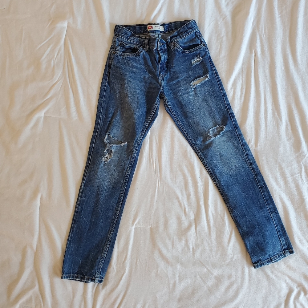 Boy's 502 Levi's - sz. 12, regular taper, preowned